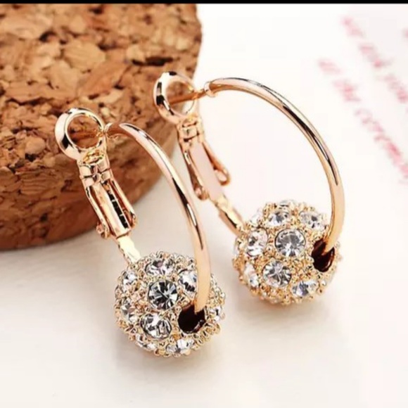 Silver/Gold Filled Dazzling  Earrings! - Picture 1 of 2